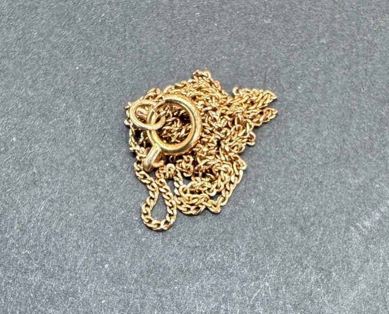 G ネックレス k14 1.0g