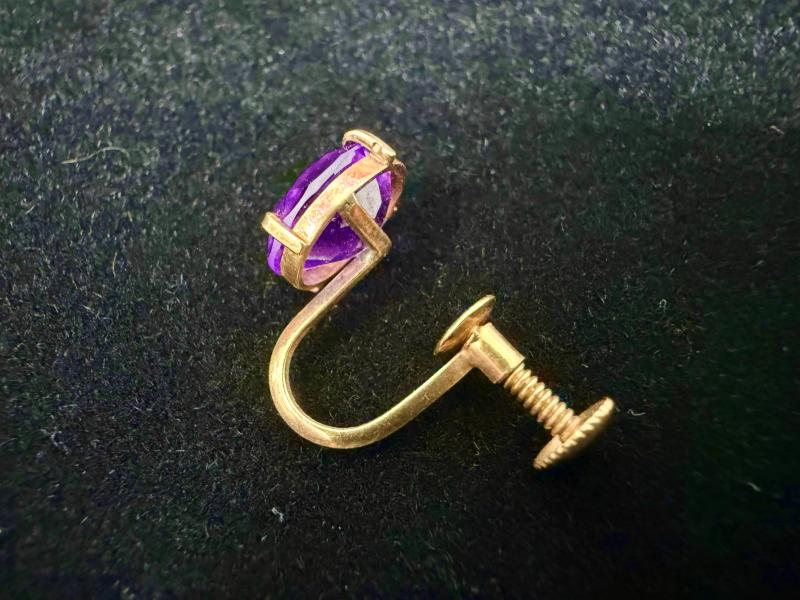 G 地金 K18 石付 0.8ｇ