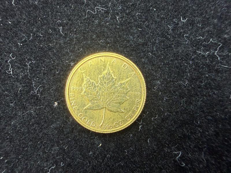 G 金貨 メープルリーフ　K24　3.1ｇ